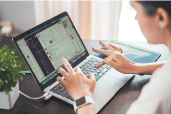 Illustration télétravail