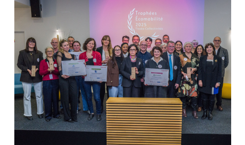 photo ceremonie Trophees ecomobilite