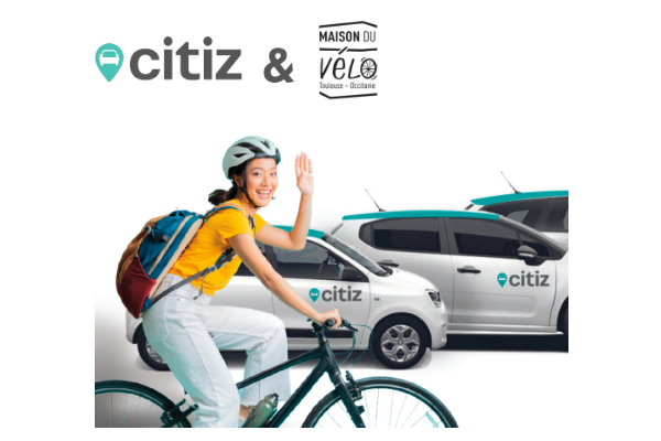 Illustration vélo et citiz