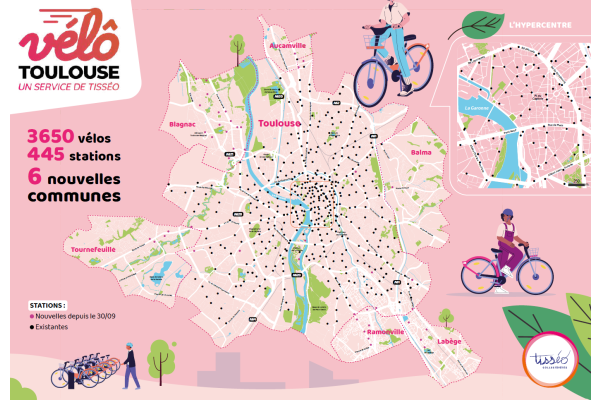 carte vélotoulouse 2025